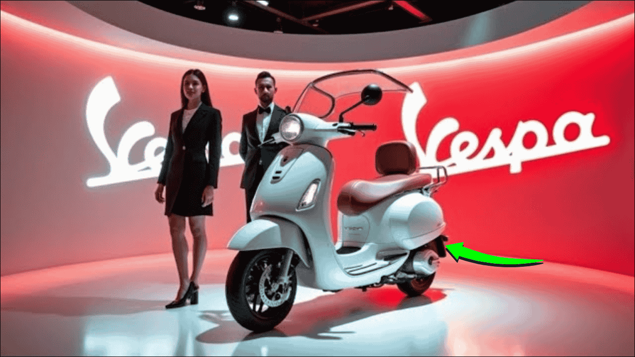 Vespa Electric Scooter